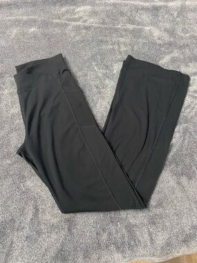 Calvin Klein Performance Crossover Waistband Flare Leggings With Pockets Size M
